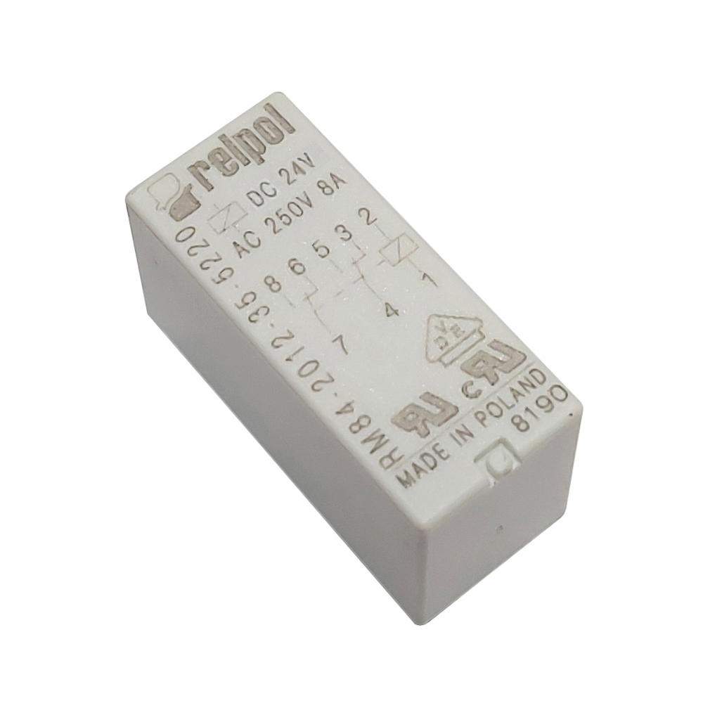 Mini Relevo Relpol 8 Pines 24V DC - Ingecom Eléctricos SAS