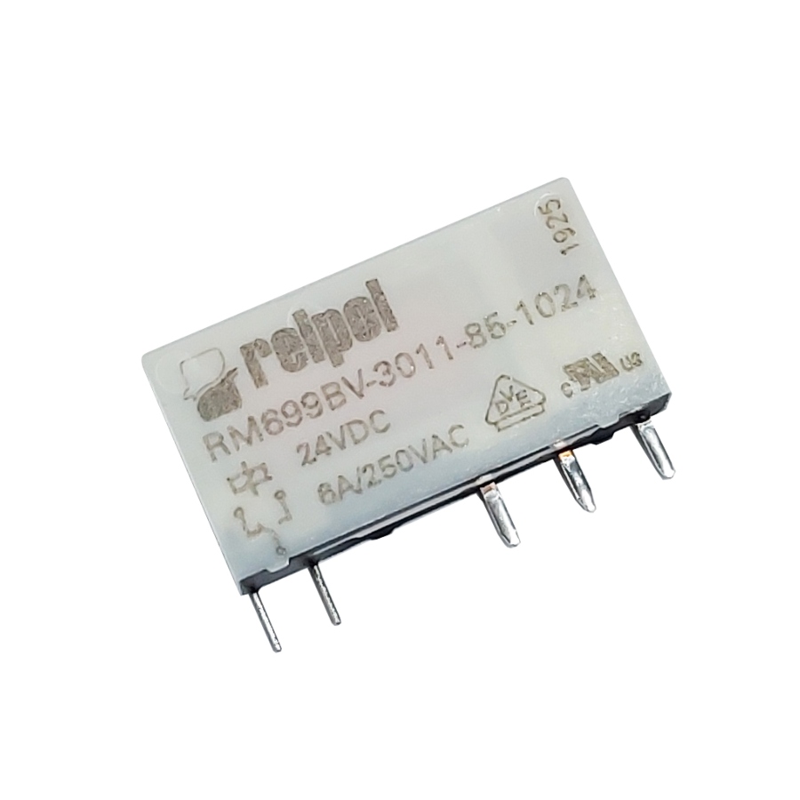 Mini Relevo Relpol 5 Pines 24V DC Tipo Slim - Ingecom Eléctricos SAS