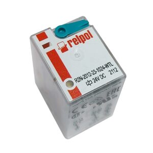 Relevo Relpol 8 Pines Planos 24V DC - Ingecom Eléctricos SAS