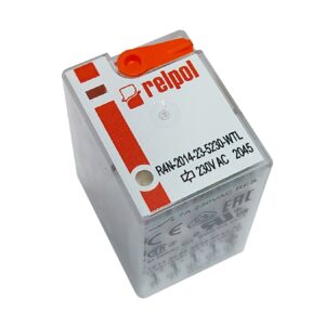 Relevo Relpol 14 Pines Planos 220V AC - Ingecom Eléctricos SAS