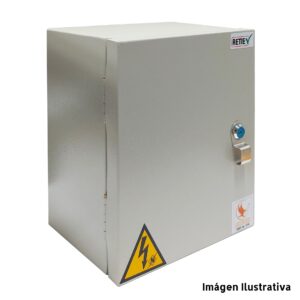 Cofre Metálico Doble Fondo 28x18x16cm Uso Interior - Ingecom Eléctricos SAS
