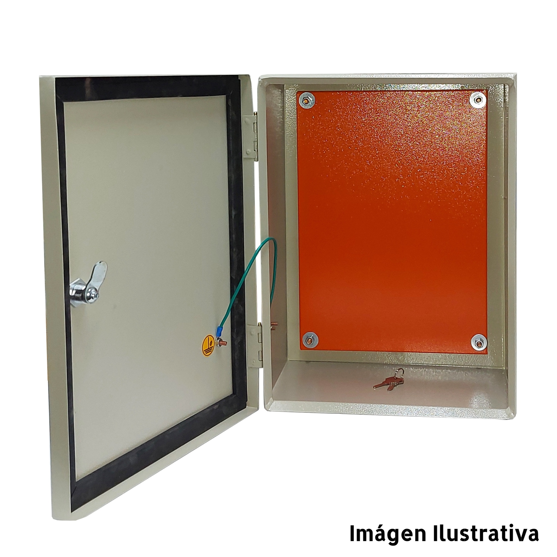 Cofre Metálico Doble Fondo 120x100x30cm Uso Interior - Ingecom Eléctricos SAS