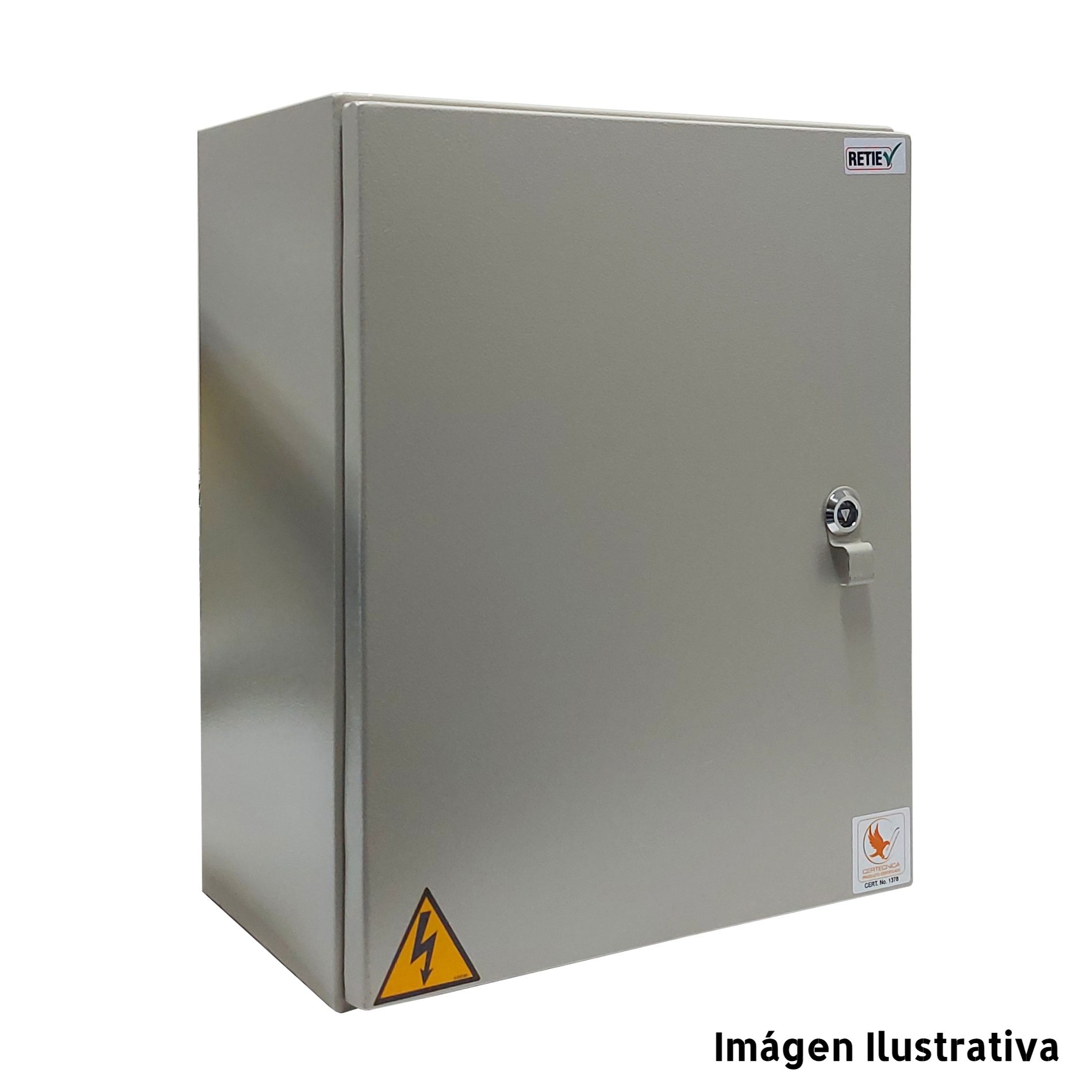 Cofre Metálico Doble Fondo 70x60x25cm Uso Interior - Ingecom Eléctricos SAS