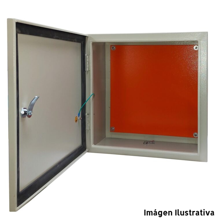 Cofre Metálico Doble Fondo 60x60x25cm Uso Interior - Ingecom Eléctricos SAS