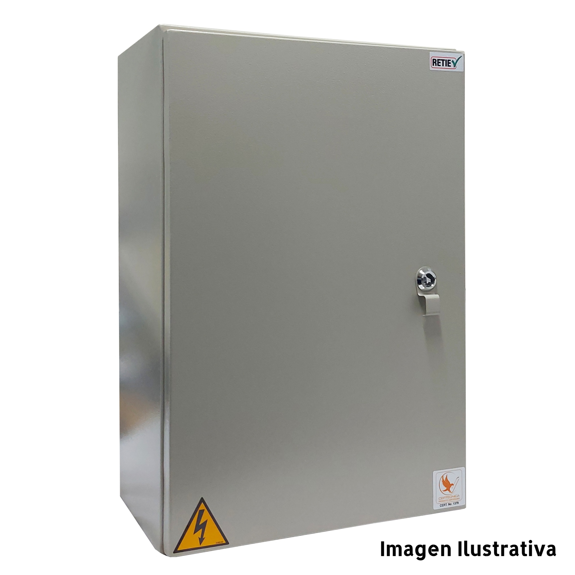 Cofre Metálico Doble Fondo 70x50x25cm Uso Interior - Ingecom Eléctricos SAS