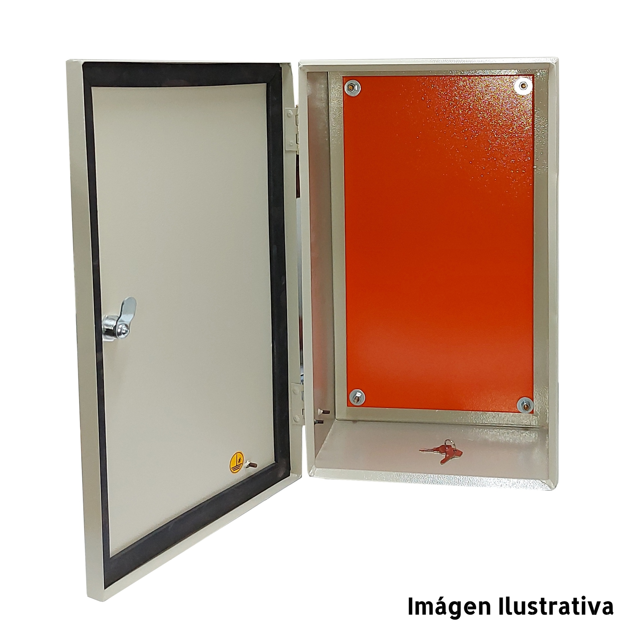 Cofre Metálico Doble Fondo 100x70x30cm Uso Interior - Ingecom Eléctricos SAS