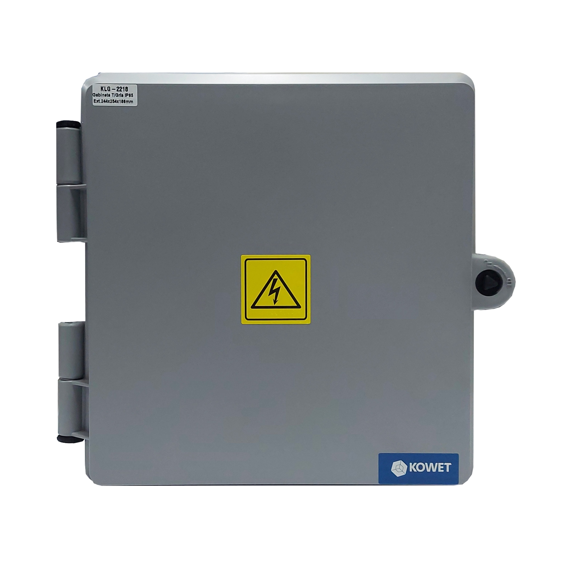 Gabinete Plástico IP65 244x254x156mm KOWET - Ingecom Eléctricos SAS