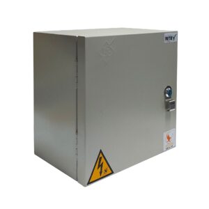 Cofre Metálico Doble Fondo 30x30x25cm Uso Interior - Ingecom Eléctricos SAS