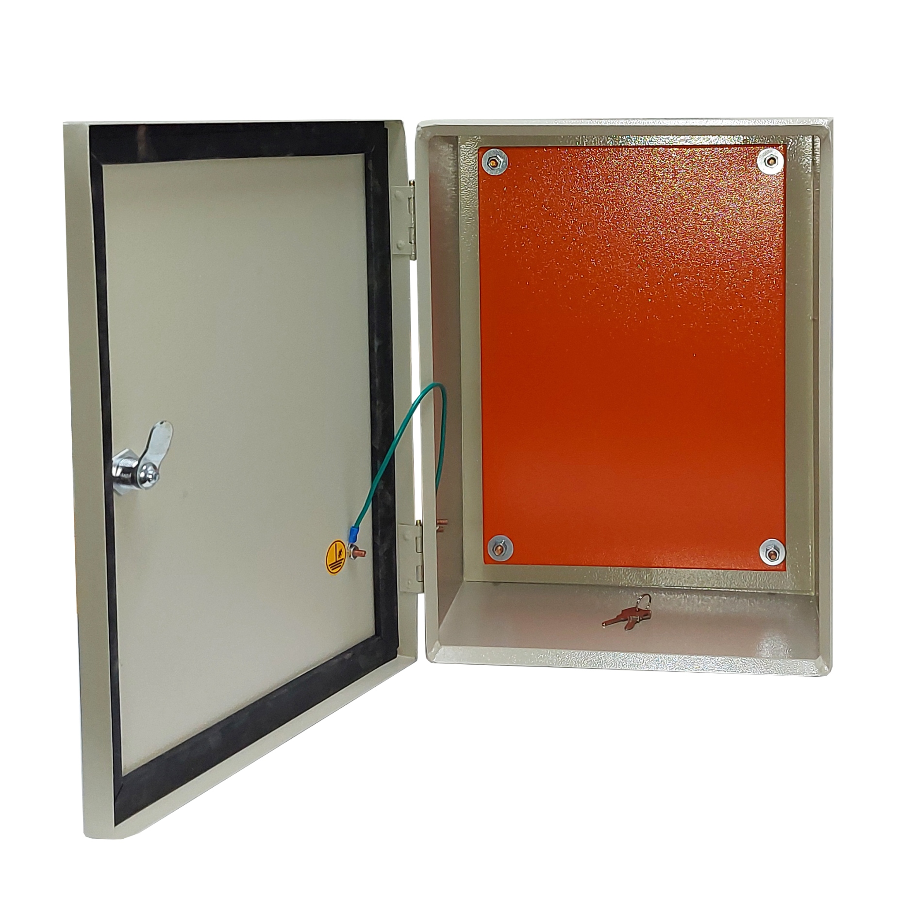 Cofre Metálico Doble Fondo 40x30x20cm Uso Interior - Ingecom Eléctricos SAS