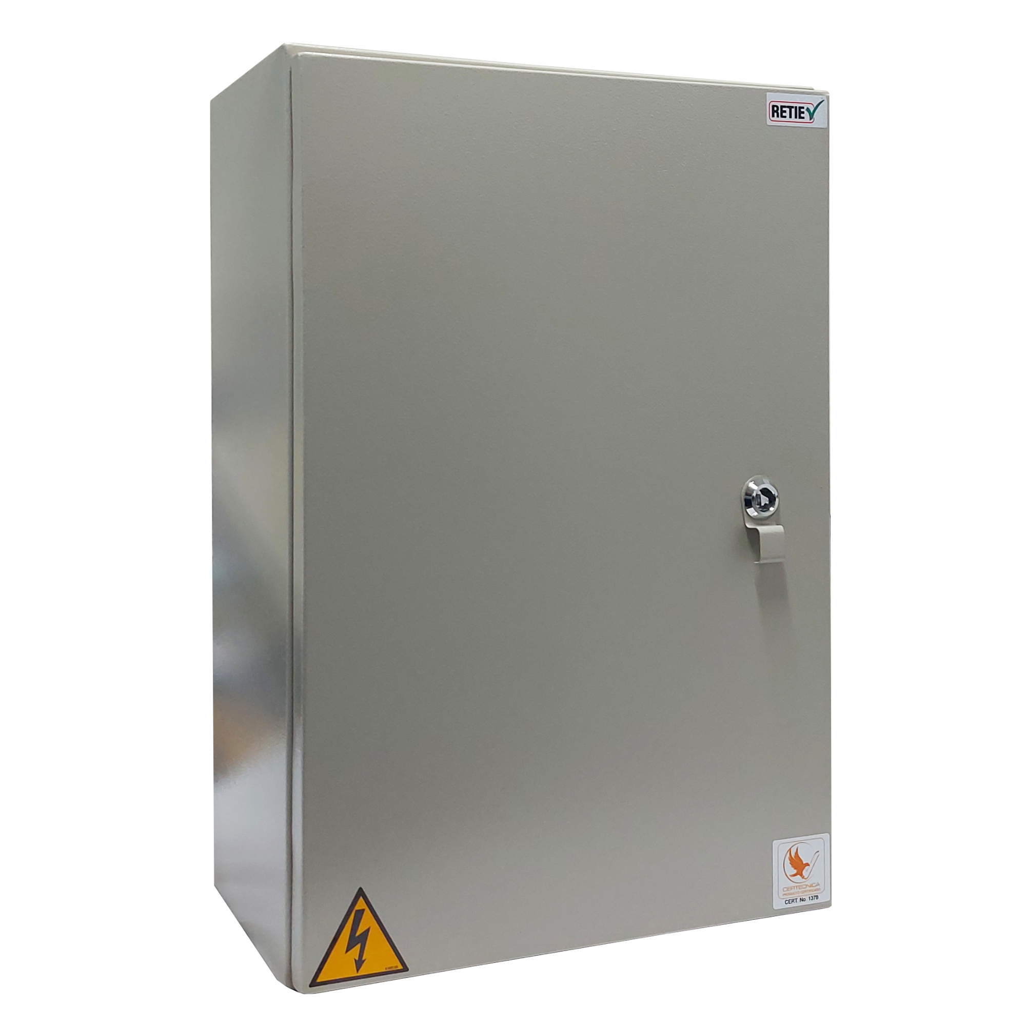 Cofre Metálico Doble Fondo 60x40x25cm Uso Interior - Ingecom Eléctricos SAS