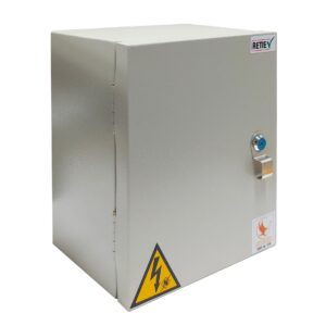 Cofre Metálico Doble Fondo 30x25x20cm Uso Interior - Ingecom Eléctricos SAS