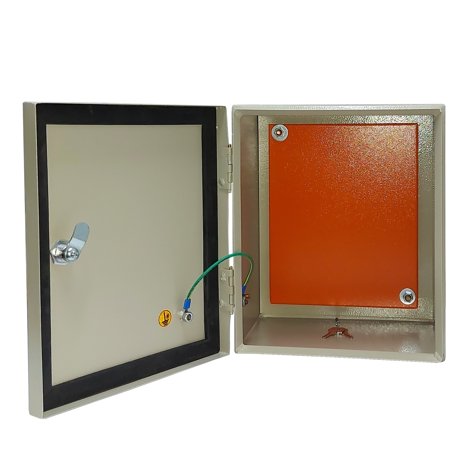 Cofre Metálico Doble Fondo 30x25x20cm Uso Interior - Ingecom Eléctricos SAS