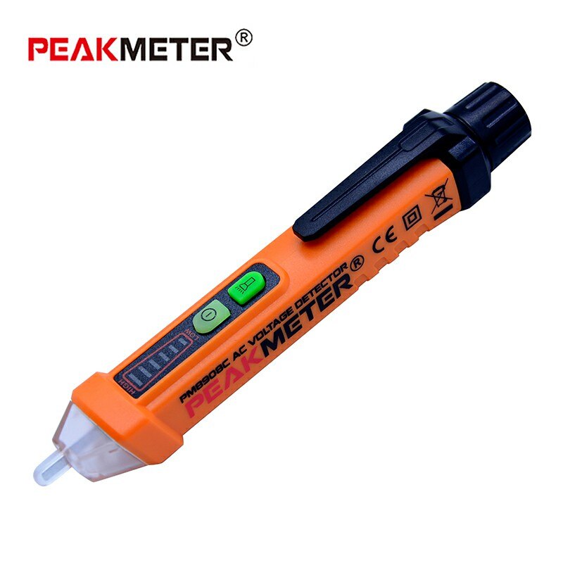 Detector de Voltaje Sin Contacto 12-1000V AC PeakMeter - Ingecom Eléctricos SAS