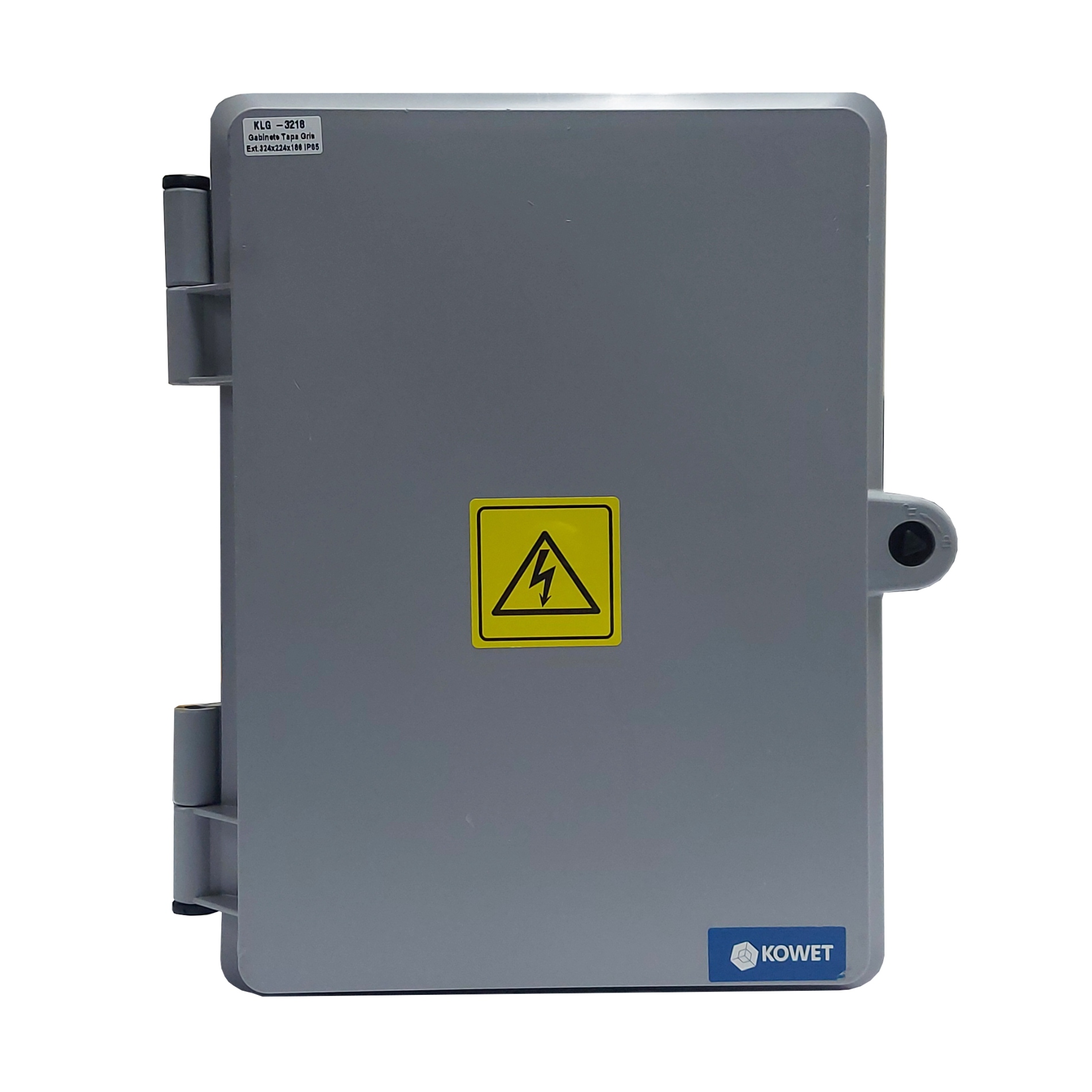 Gabinete Plástico IP65 324x224x156mm KOWET - Ingecom Eléctricos SAS
