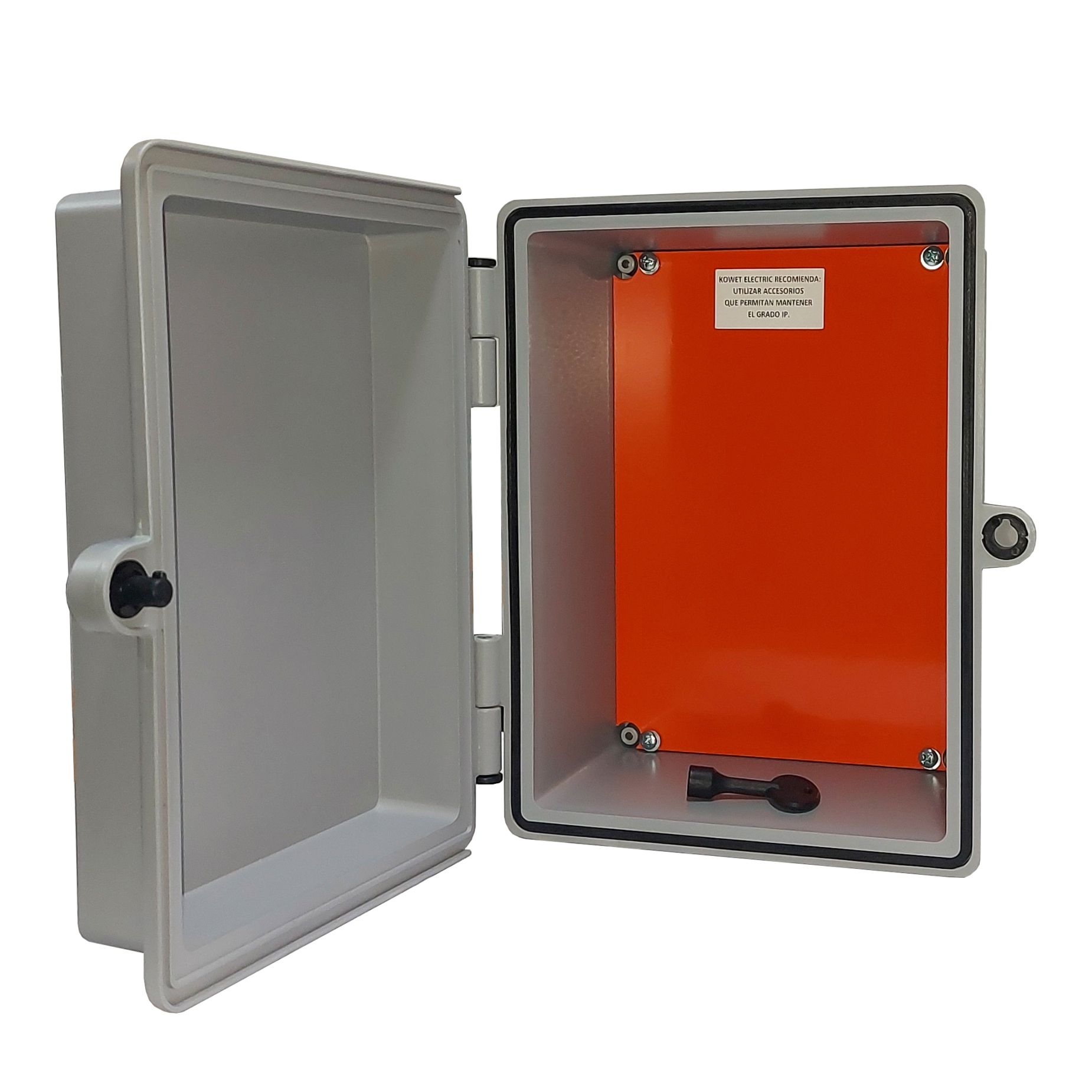Gabinete Plástico IP65 324x224x156mm KOWET - Ingecom Eléctricos SAS