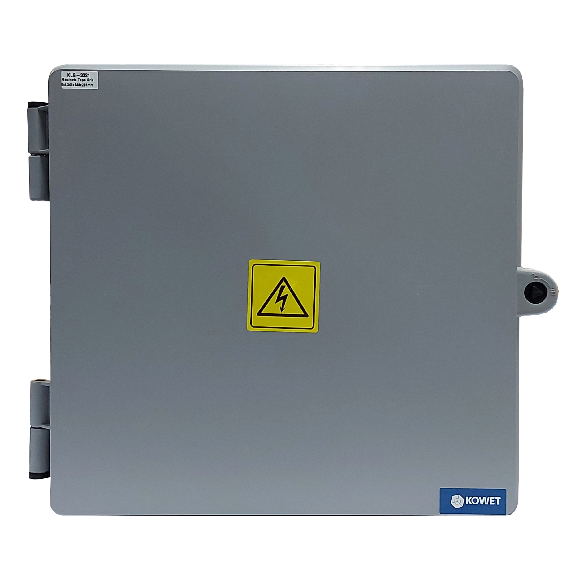 Gabinete Plástico IP65 343x348x216mm KOWET - Ingecom Eléctricos SAS