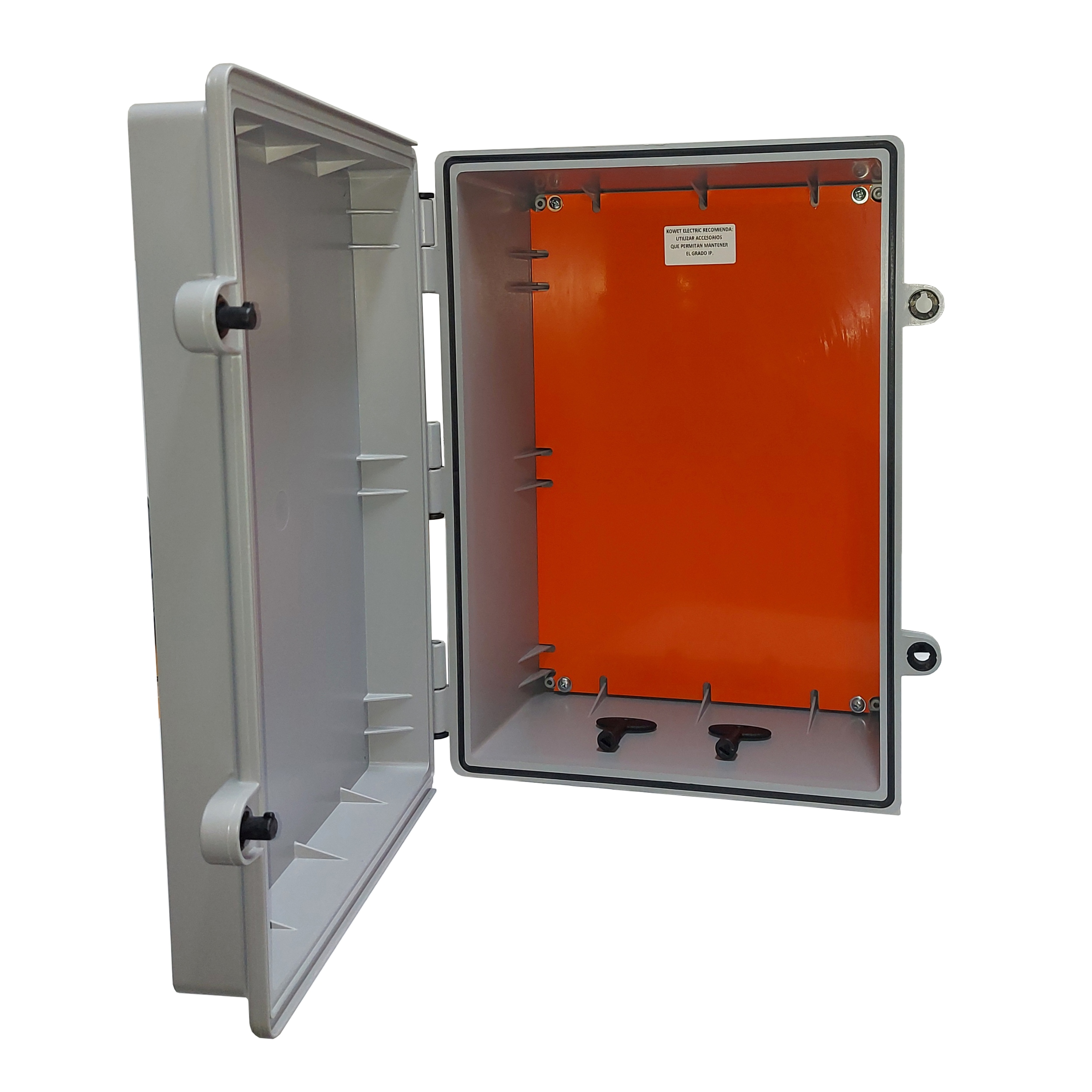 Gabinete Plástico IP65 478x344x218mm KOWET - Ingecom Eléctricos SAS