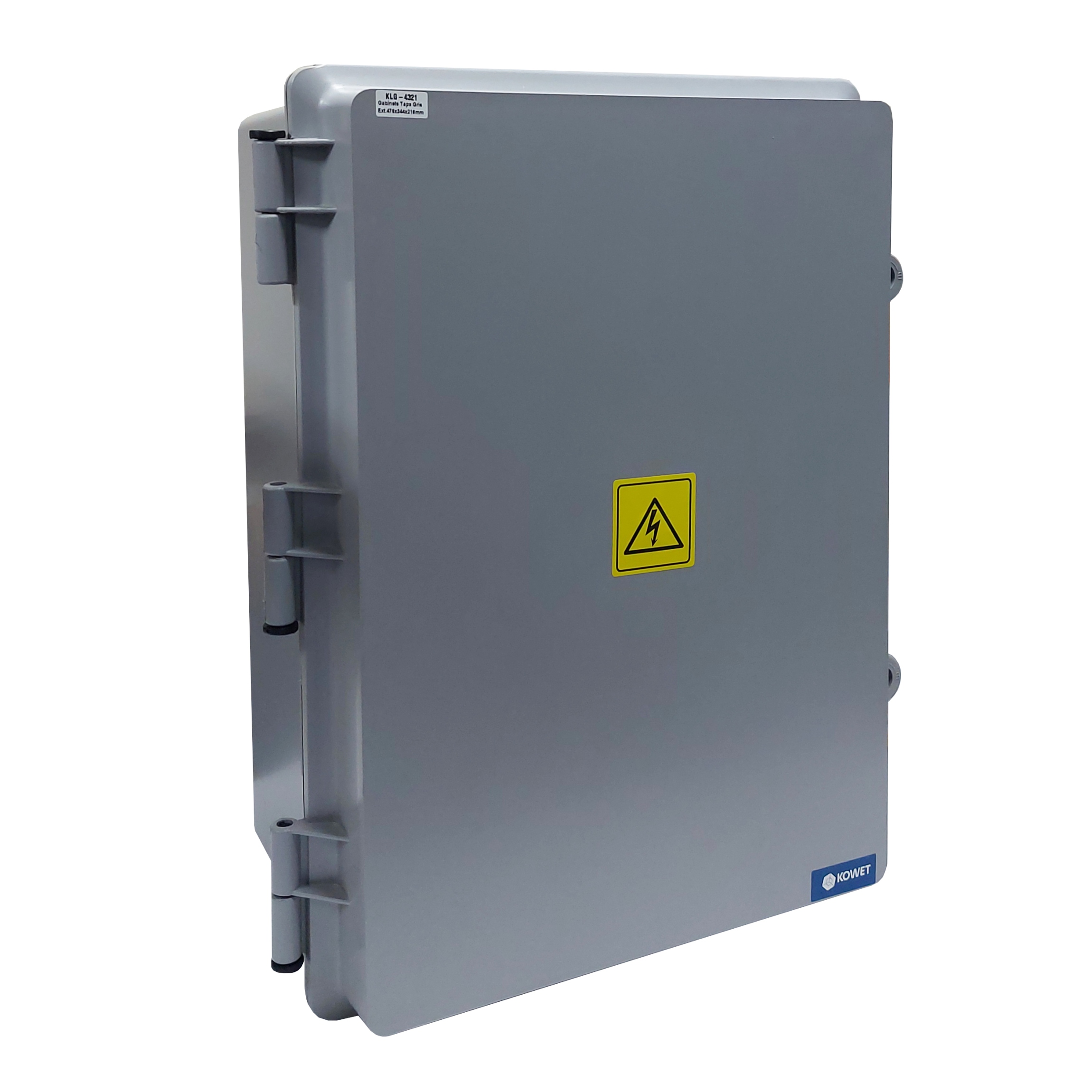 Gabinete Plástico IP65 478x344x218mm KOWET - Ingecom Eléctricos SAS