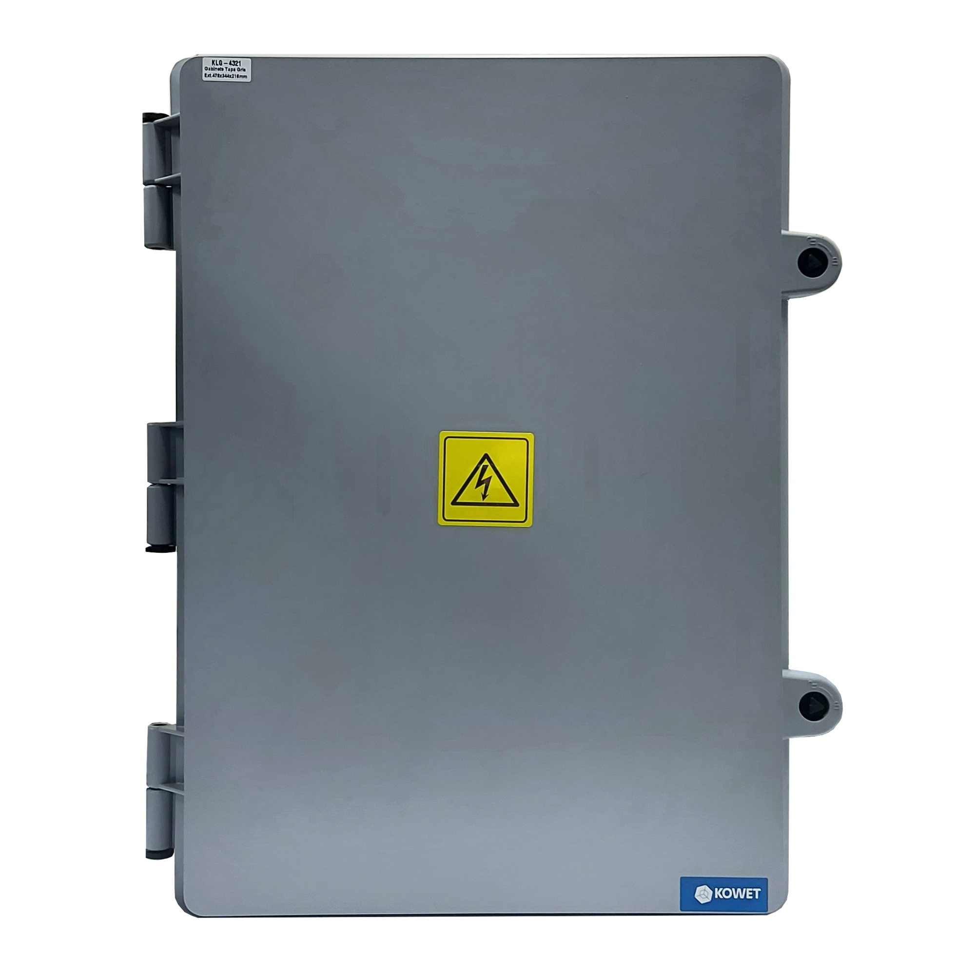Gabinete Plástico IP65 478x344x218mm KOWET - Ingecom Eléctricos SAS