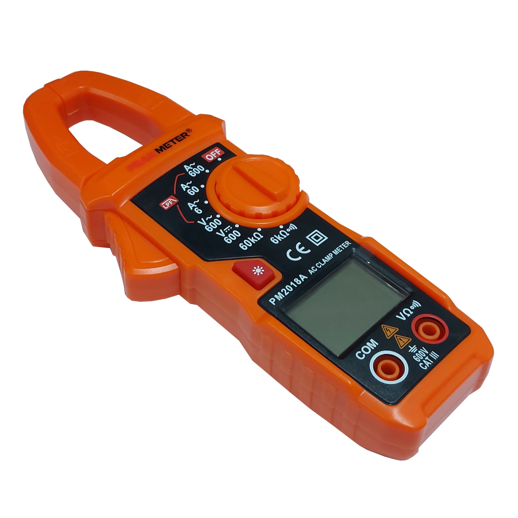 Pinza Voltiamperimétrica Digital AC/DC | 600V - 600A | PeakMeter - Ingecom Eléctricos SAS