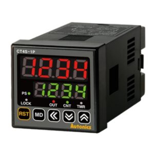Contador / Temporizador 4 Dígitos | Salida Relé | 48x48mm | 110-220V AC Autonics