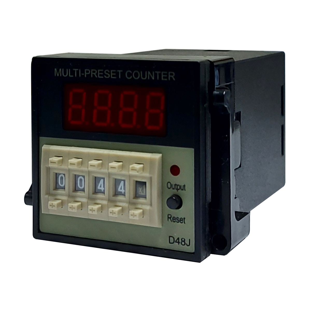 Contador Análogo-Digital SPK 4 Dígitos | Salida Relé | 85-265V AC/DC - Ingecom Eléctricos SAS