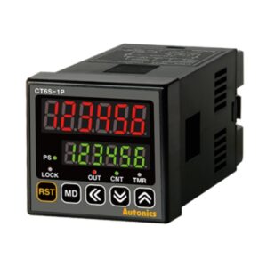 Contador / Temporizador 6 Dígitos | Salida Relé | 48x48mm | (24V AC / 24 - 48V DC) Autonics