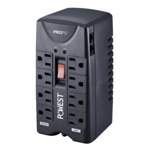 Estabilizador | Regulador de Voltaje Pro PC 1000 VA - POWEST - Ingecom Eléctricos SAS