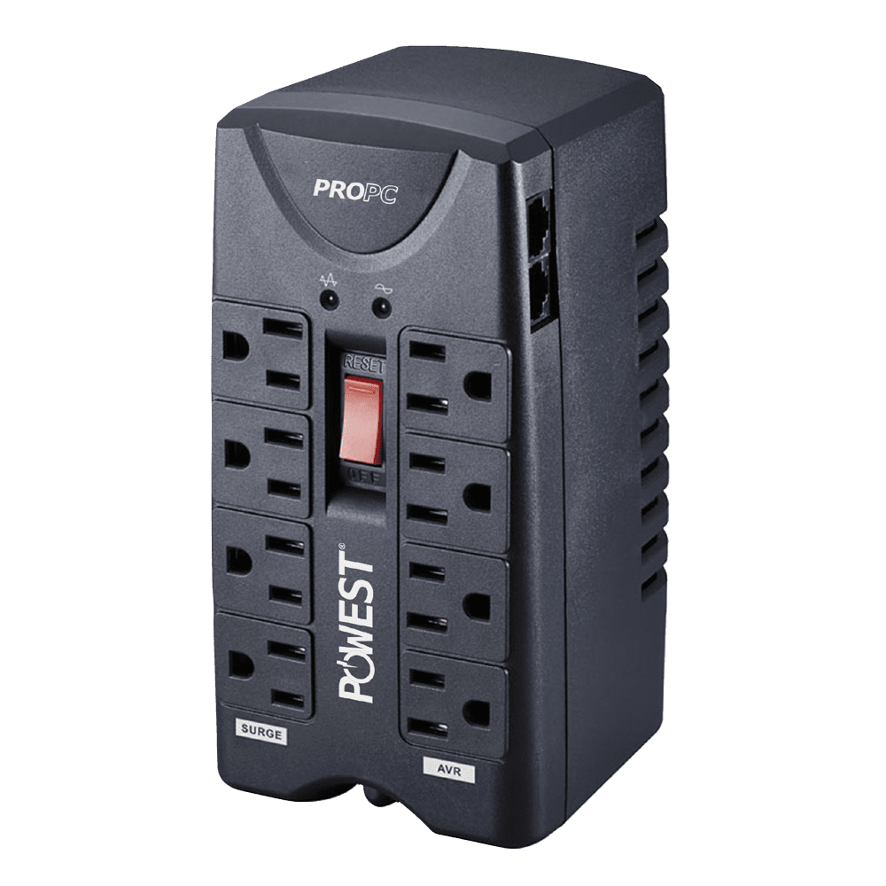 Estabilizador | Regulador de Voltaje Pro PC 1000 VA - POWEST - Ingecom Eléctricos SAS