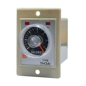 Temporizador Análogo 6 Segundos SPK | 110/220V AC - Ingecom Eléctricos SAS