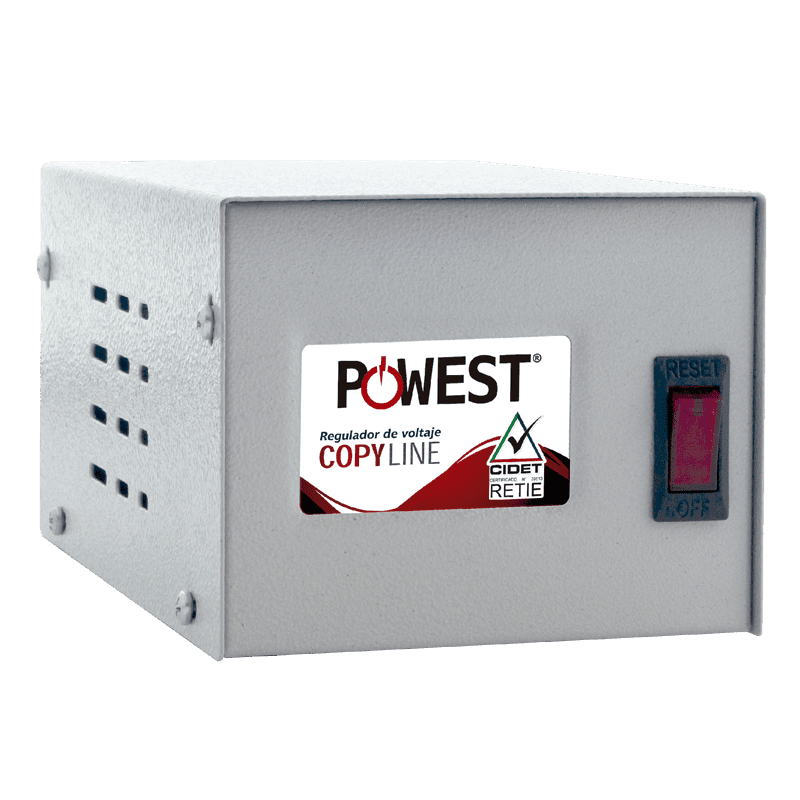 Estabilizador | Regulador de Voltaje COPYLINE 2000 VA - POWEST - Ingecom Eléctricos SAS