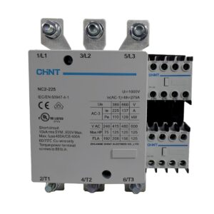 Contactor 225A AC3 220VAC UL 2NA+2NC | CHINT