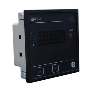 Voltímetro Digital 96x96mm Trifásico, Entrada 100 – 500V L-L | RISHABH - Ingecom Eléctricos SAS