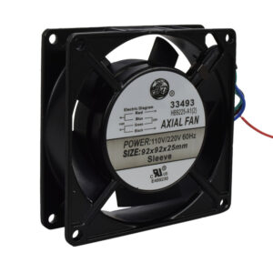 Ventilador Axial de Buje 92x92x25mm - 110/220V AC | EBCHQ