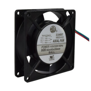 Ventilador Axial de Buje 110x110x25mm - 110/220V AC | EBCHQ