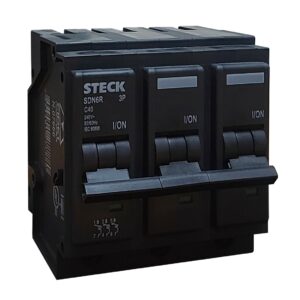 Taco Enchufable 3 Polos 40A - 10KA | STECK - Ingecom Eléctricos SAS