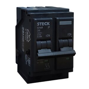 Taco Enchufable 2 Polos 60A - 10KA | STECK - Ingecom Eléctricos SAS
