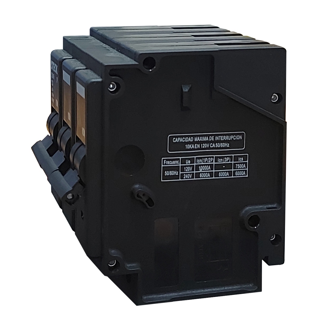 Taco Enchufable 3 Polos 40A - 10KA | STECK - Ingecom Eléctricos SAS
