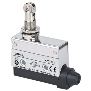 Microswitch Tipo Estándar de Roldana Metálica 10A/250V XURUI - IP65 | XZ7-311 - Ingecom Eléctricos SAS