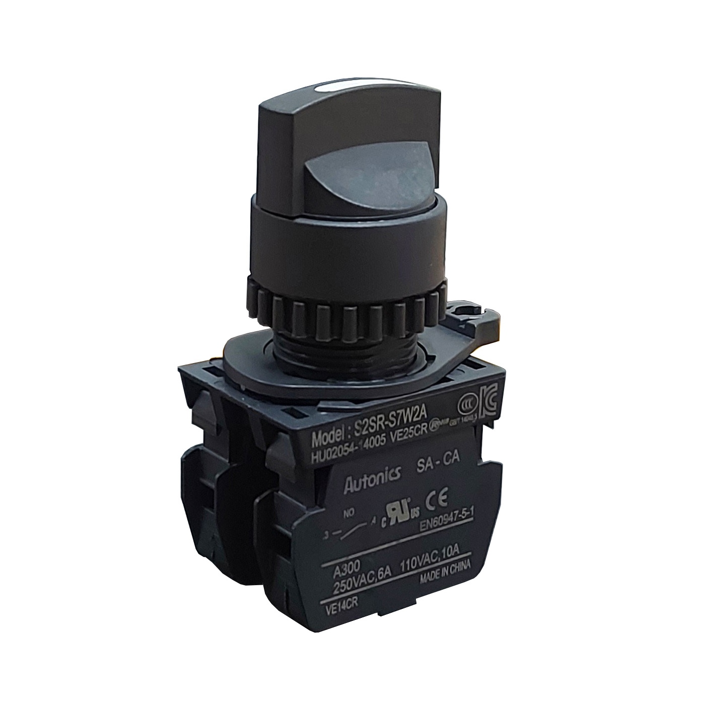 Selector de Muletilla 22mm | 3 Posiciones - AUTONICS - Ingecom Eléctricos SAS