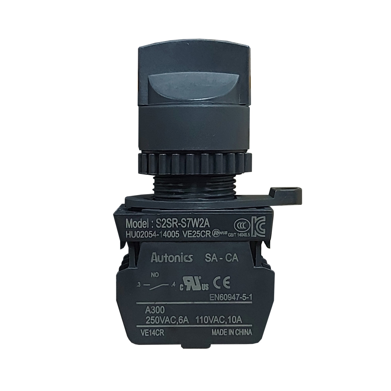 Selector de Muletilla 22mm | 3 Posiciones - AUTONICS - Ingecom Eléctricos SAS
