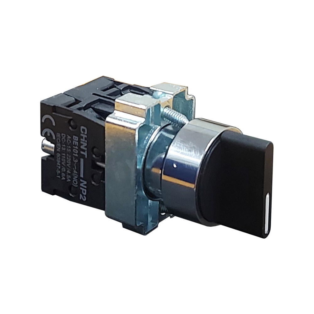 Selector de Muletilla 22mm | 3 Posiciones - CHINT - Ingecom Eléctricos SAS