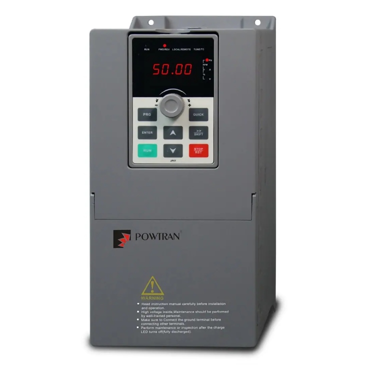 Variador POWTRAN PI500 / 7,5 HP / 25 Amp / Entrada y Salida: 220V AC / IP20 - Ingecom Eléctricos SAS