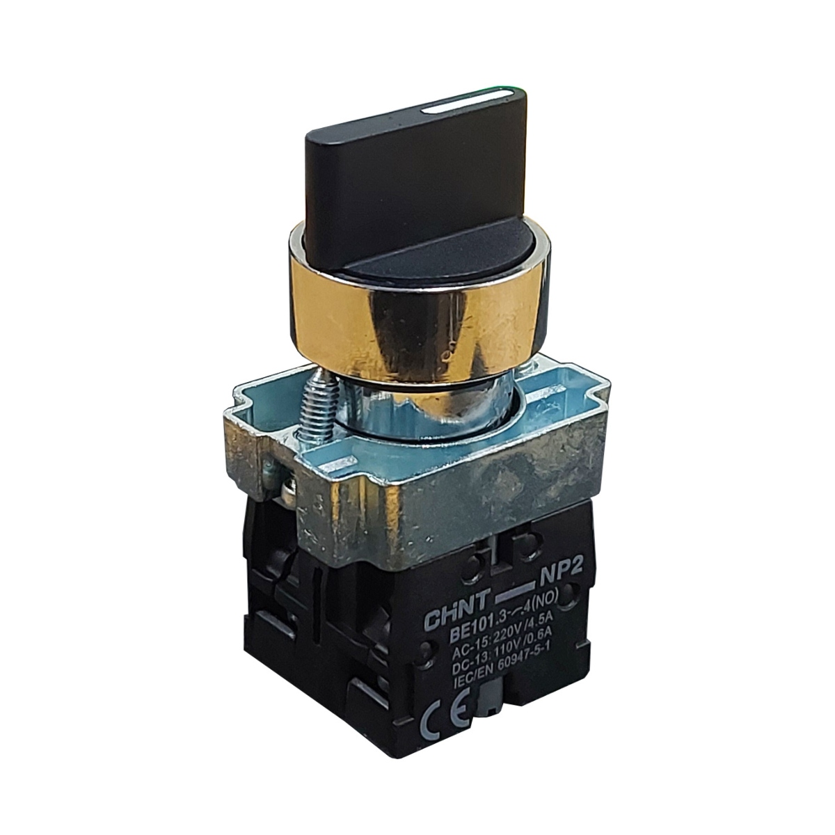 Selector de Muletilla 22mm | 3 Posiciones - CHINT - Ingecom Eléctricos SAS
