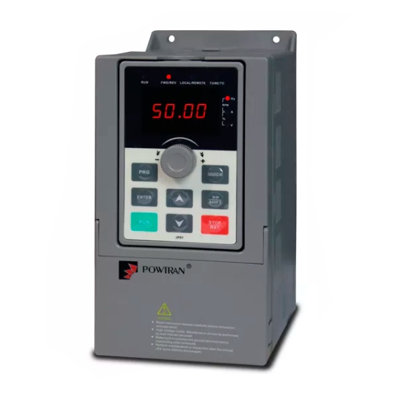 Variador POWTRAN PI500 / 3 HP / 10 Amp / Entrada y Salida: 220V AC / IP20 - Ingecom Eléctricos SAS