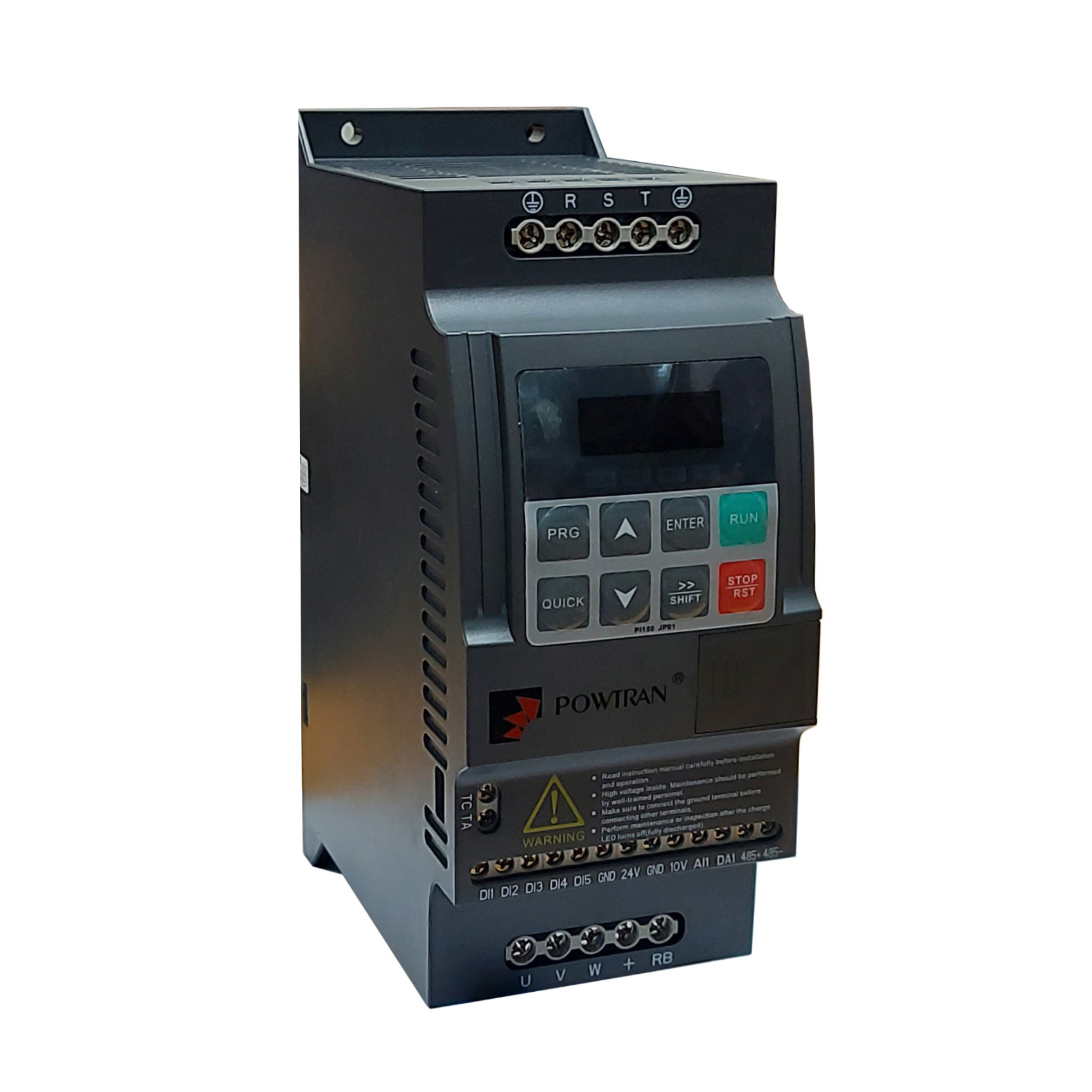 Variador POWTRAN PI150 / 3 HP / 5,1 Amp / Entrada y Salida: 440V AC / Con unidad de frenado - Ingecom Eléctricos SAS