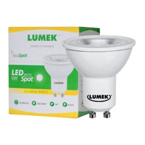 BOMBILLO LED 6W DICROICO LUZ CALIDA ECO-SPOT LUMEK
