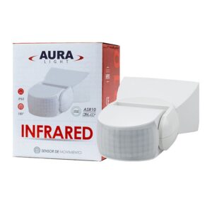 SENSOR DE MOVIMIENTO INFRAROJO EXTERIORES ASR10