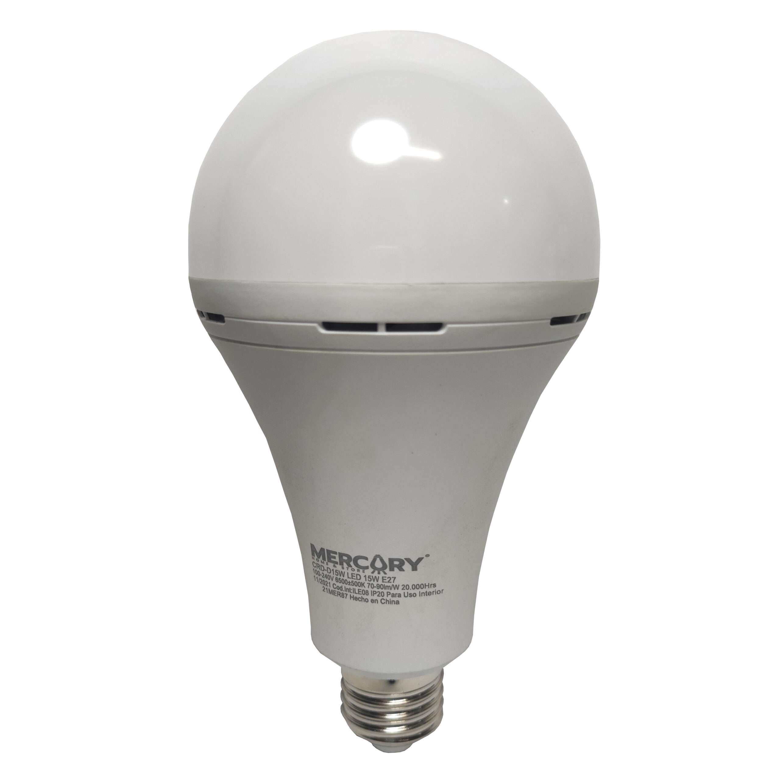 BOMBILLO LED EMERGENCIA 15W MERCURY