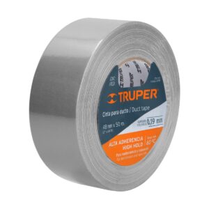 Cinta para ducto 50m Gris TRUPER